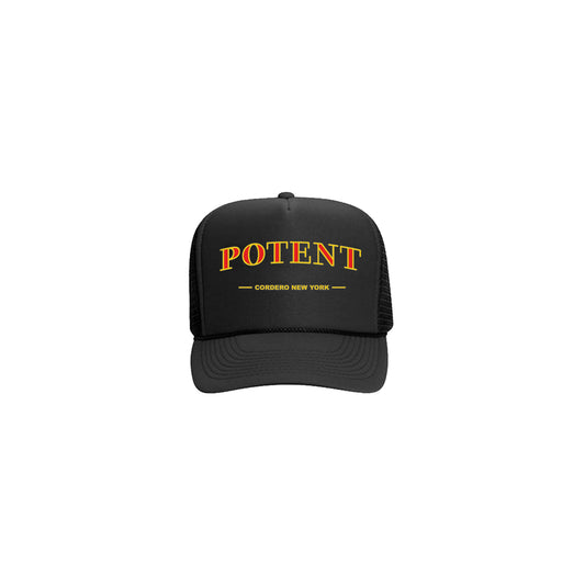 Potent Trucker Hat (blk/red)
